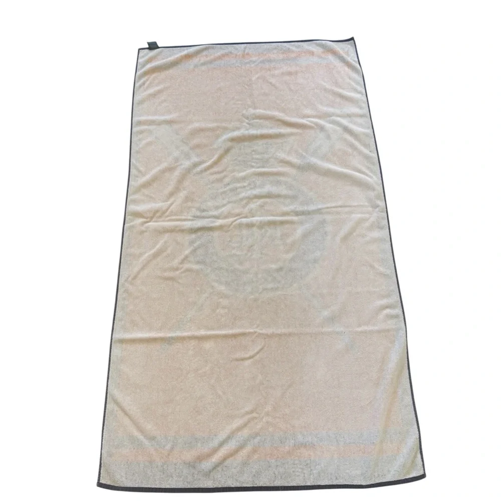 Lauren Ralph Lauren LRL Vintage Nautical Logo Beach Towel 64x35 Old Money